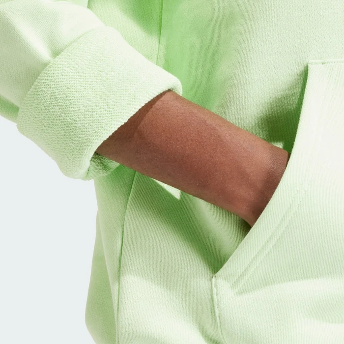 adidas Adicolor Classics Trefoil Hoodie semi green spark (Herren)