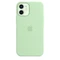 Apple Silikon Case mit MagSafe für iPhone 12 Mini Pistazie Vorschaubild