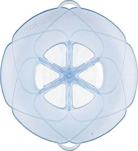 Kochblume Überkochschutz 33cm eisblau