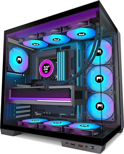 HYXN H1 Black, Glasfenster