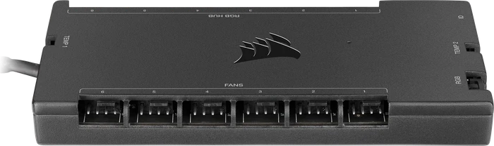 Corsair iCUE Commander Core XT, Licht- und Lüftersteuerung, 6-Kanal