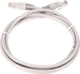 EFB Elektronik PVC CCA Patchkabel, Cat5e, U/UTP, RJ-45/RJ-45, 1.5m, grau