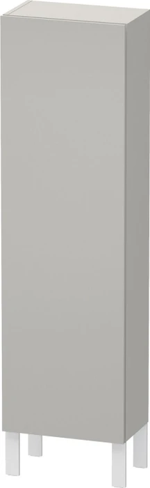 Duravit L-Cube Halbhochschrank 400 x 243 x 1320 mm betongrau matt