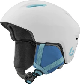 Bollé Atmos Helm white blue matte (Junior)