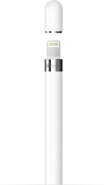 Apple Pencil 1. Gen / 2025, Set inkl. Lightning Adapter, Austausch-Spitze, USB-C zu Apple Pencil Adapter