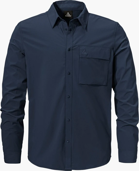 Schöffel Dunajec Hemd langarm navy blazer (Herren)