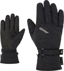 Ziener Kaire GTX + Gore Plus Warm Skihandschuhe black ink spark (Damen)