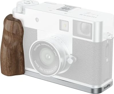 SmallRig L Bracket mit Holzgriff für Fujifilm X half silber