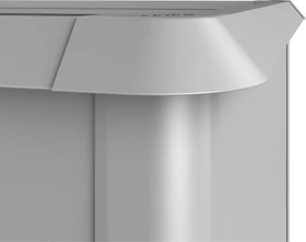 Biohort Schneckenschutz 209x209x4.2cm für Hochbeet silber-metallic