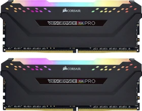 Corsair Vengeance RGB PRO schwarz UDIMM 32GB Kit, DDR4-3466, CL16-18-18-36