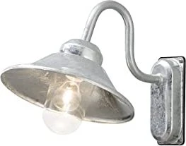 Konstsmide Vega E27 29.5cm Wandleuchte 1-flammig silber