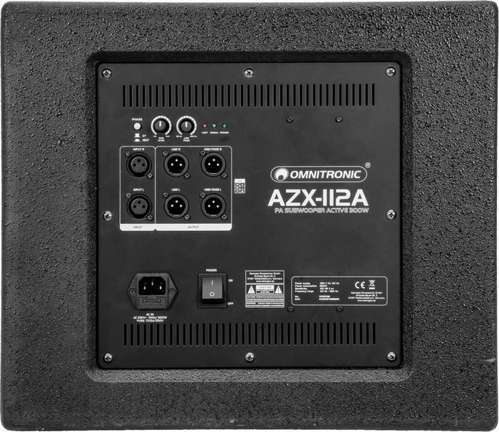 Omnitronic AZX-115A, Stück