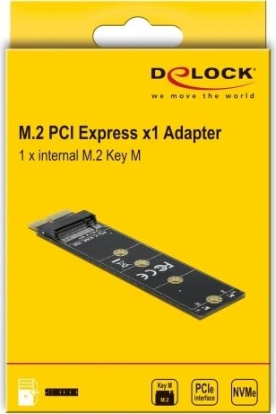 DeLOCK PCIe -> M.2 PCIe