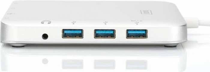 Digitus 12" USB-C-Dockingstation grau