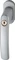 ABUS FG200 S AB208 silber, Fenstergriff abschließbar Vorschaubild