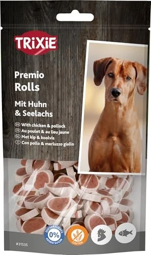 Trixie Premio Fish Chicken, Rolls, 75g