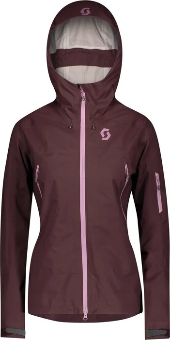 Scott Explorair 3L Skijacke red fudge (Damen)