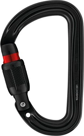 Petzl Sm'D Schraubkarabiner schwarz