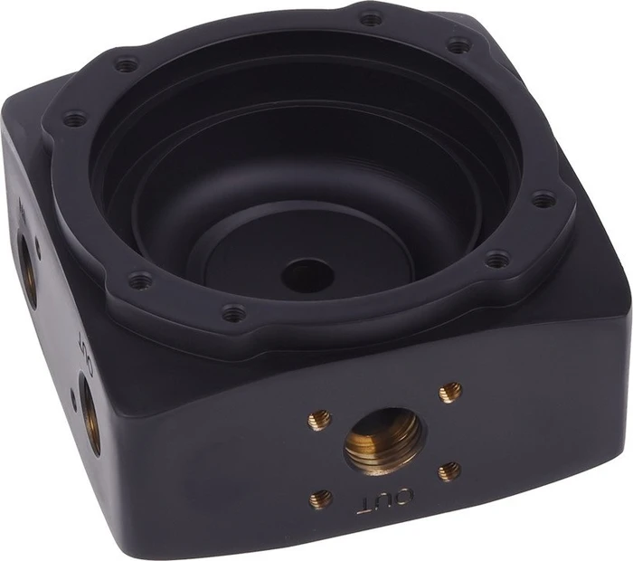 Alphacool Eisdecke D5 Pumpenaufsatz, G1/4 Messing