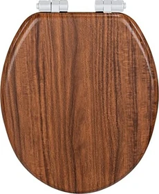 Wenko Chestnut WC-Sitz mit Absenkautomatik braun