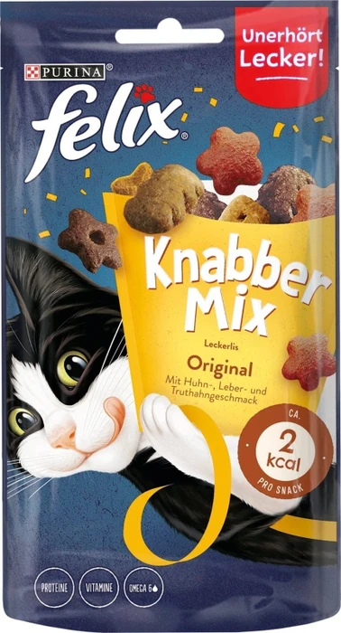 Purina Felix Knabber Mix Original, 60g