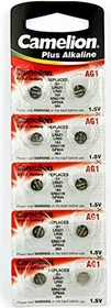 Camelion Alkaline AG1 (LR60/LR621), 10er-Pack