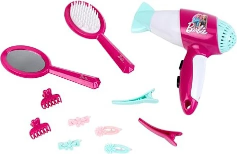 Theo Klein Barbie Frisierset mit Haartrockner