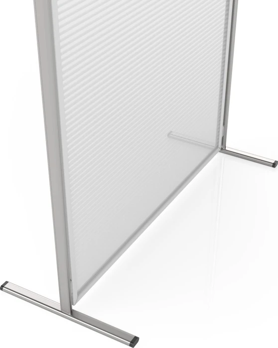 Magnetoplan Evolution Hygiene-Raumtrenner, transparent, 120x202cm