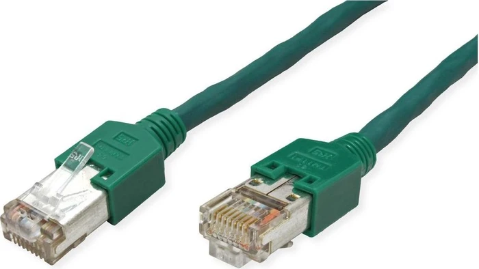 Dätwyler CU 5502 flex PVC TM11 Patchkabel, Cat5e, S/UTP, RJ-45/RJ-45, 2m, grün