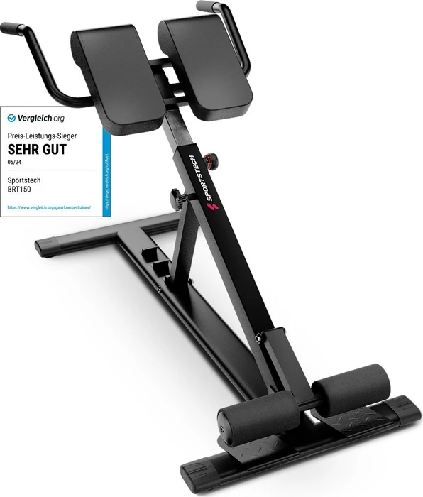 Sportstech BRT150 Rückentrainer schwarz