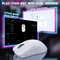 Attack Shark X1 Tri-mode Wireless Gaming Mouse mit Ladestation, weiß, USB/Bluetooth Vorschaubild