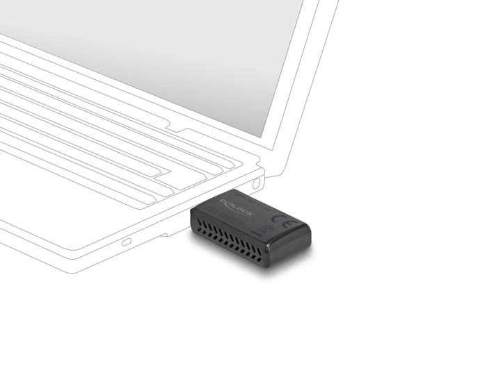 DeLOCK USB Stick, AX1800, 2.4GHz/5GHz WLAN, USB-A 3.0 [Stecker]