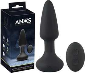 Anos RC Analplug mit Vibration und Rotation