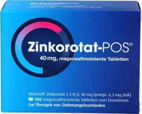 Zinkorotat-Pos Filmtabletten, 100 Stück