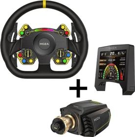 MOZA R16 Direct Drive Base inkl. RS D Leather und Dash RM (PC)