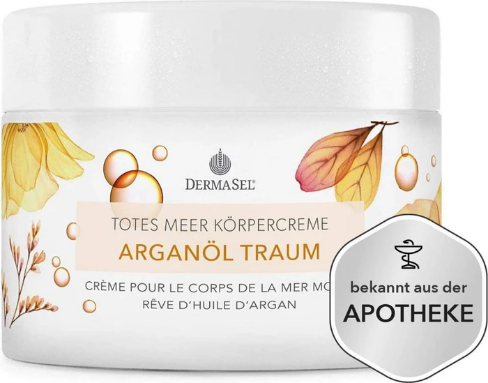 Dermasel Totes Meer Arganöl Traum Körpercreme, 200ml