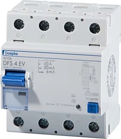 Doepke Fehlerstromschutzschalter DFS 4 040-4/0,03-A EV