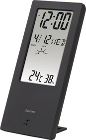 Hama TH-140 Hygrometer-Temperaturstation schwarz, digital