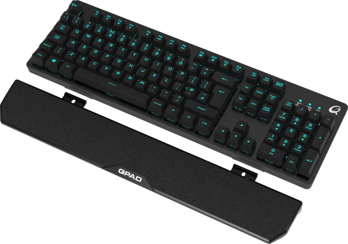 QPAD MK-40 Pro Gaming Keyboard, USB, DE