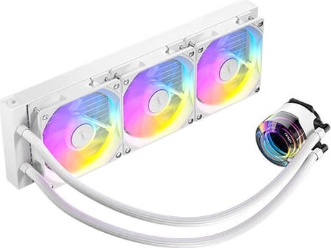 Antec Vortex Lum 360 White ARGB, weiß