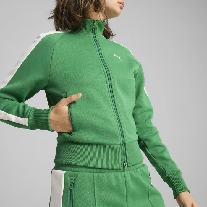 Puma T7 Always On Trainingsjacke archive green (Damen)