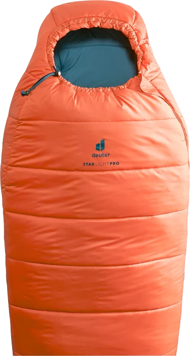 Deuter Starlight Pro Mumienschlafsack paprika/slateblue (Junior)