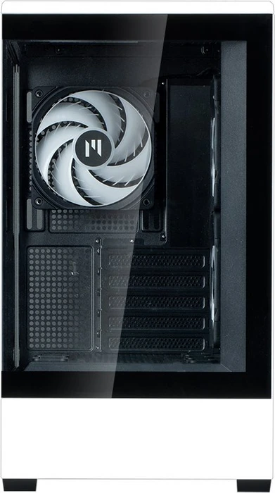 Zalman P30 BW, weiß/schwarz, Glasfenster