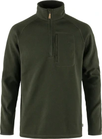 Fjällräven Övik Fleece Half Zip Pullover deep forest (Herren)