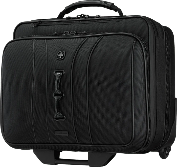 Wenger Legacy Black Series 15.6" Laptop-Tasche mit Rollen, schwarz