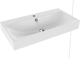 Kaldewei Silenio 3045 Wandwaschtisch 90x46x12cm, Perl-Effekt, cool grey 90