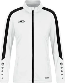 Jako Power Polyester Trainingsjacke weiß (Damen)