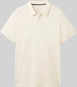 Tom Tailor Piqué Poloshirt kurzarm weiß (Herren)