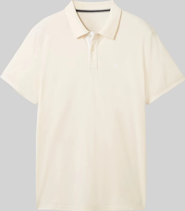 Tom Tailor Piqué Poloshirt kurzarm weiß (Herren)