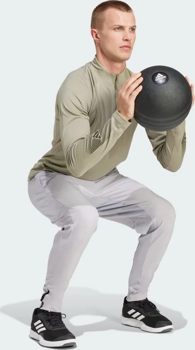 adidas Designed for Training Hybrid Trainingshose lang grey four (Herren)
